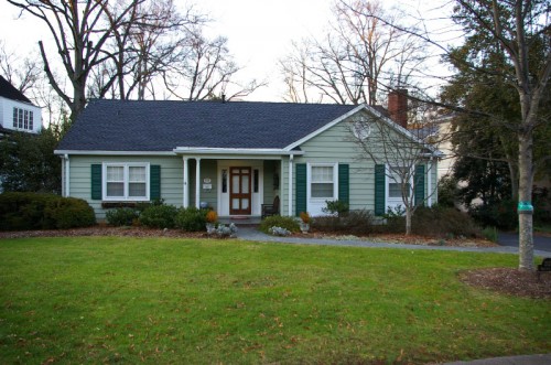 Picture of home before dramatic second floor addition was made