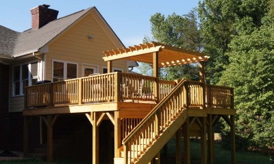 Completed screened porch to sunroom conversion in Charlotte, NC