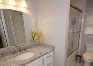 Bathroom remodel in Charlotte, NC - going basic to beautiful