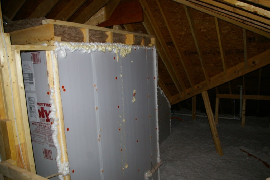 attic radiant heat barrier