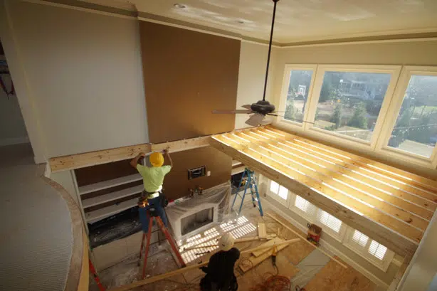 kitchen renovation with island