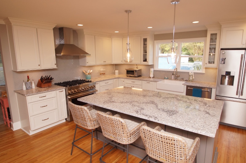 kitchen remodel with island