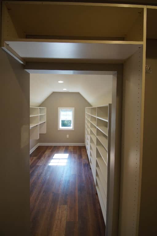 after image of completed closet