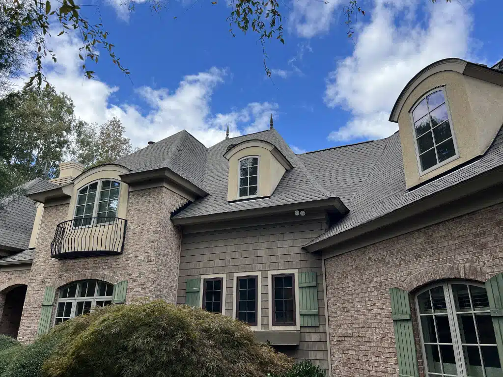 exterior of home addition