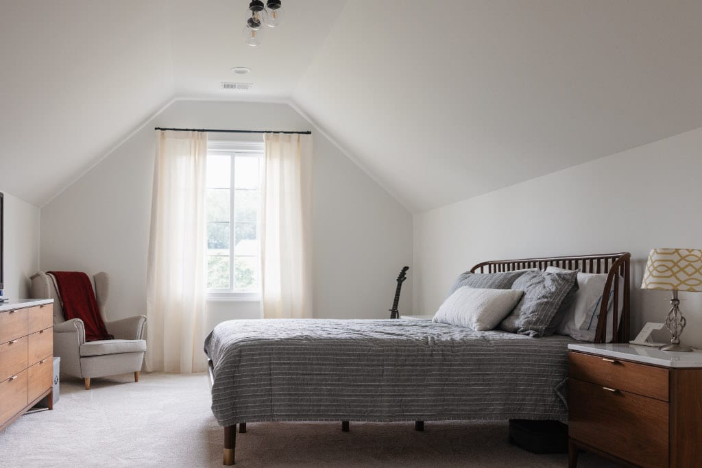 extra bedroom created by addition